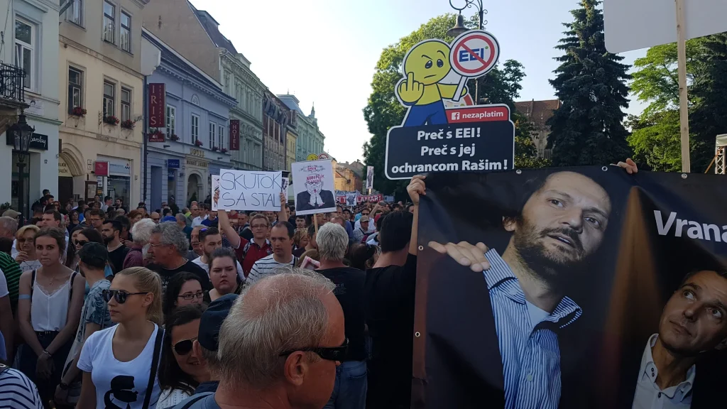 Protest v Košiciach