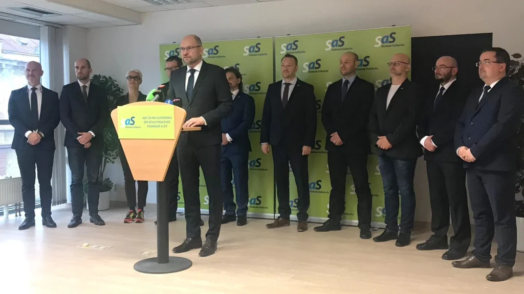 Ohlásenie kandidatúry na poslanca NRSR za stranu Sloboda a Solidarita